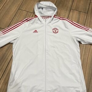 Manchester United Jacket 2021/2022 Football Soccer Training Full Zip Size 2XL